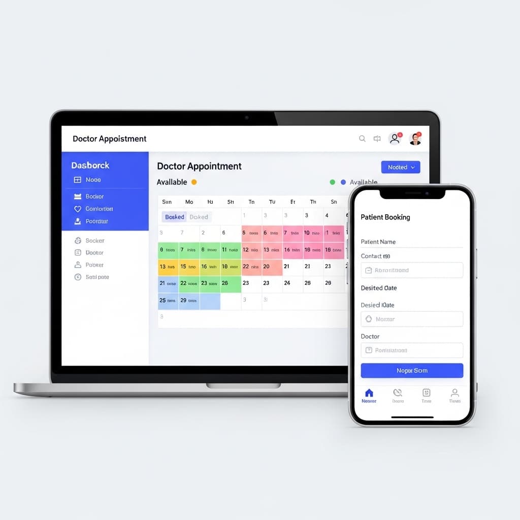 Doctor Appointment Website Development